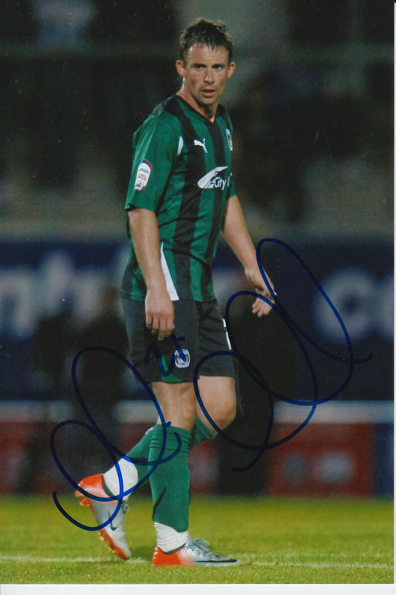 COVENTRY CITY HAND SIGNED MICHAEL MCINDOE 6X4 Photo Poster painting.