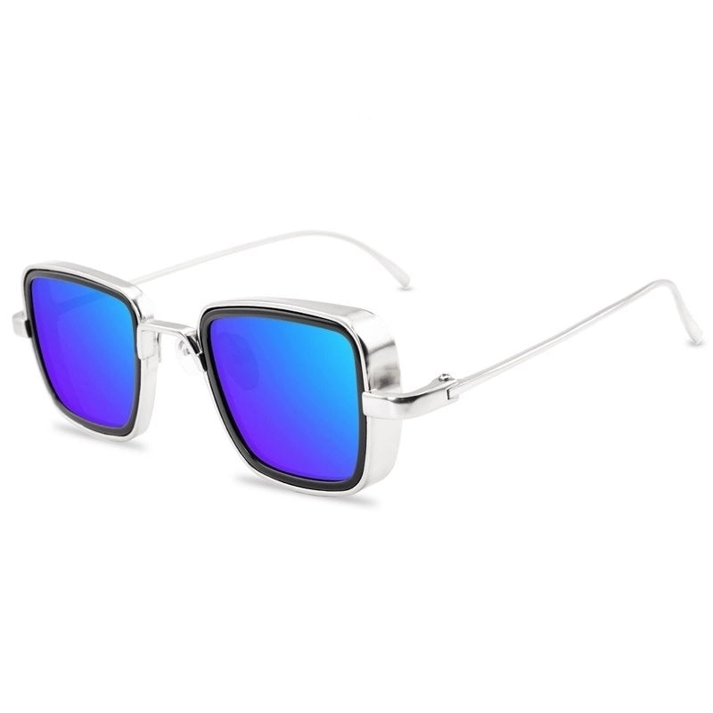 Classic Style Streetwear Square Ac Square Full Frame Men’s Sunglasses