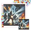 Diamond Painting -DIY Full Square Drill Fire Hero(45*45 CM)