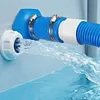 For Intex 11238 Universal Pool Vacuum Hose Adapter with Iron Hoops Pools Skimmer Hoses Connector Leak-Proof Replacement Hoses Adapter for Above/Inground Pools
