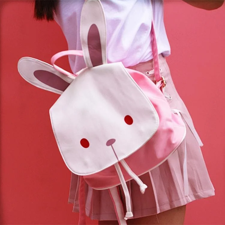 Kawaii Bunny Rabbit Ear Backpack SP1811593