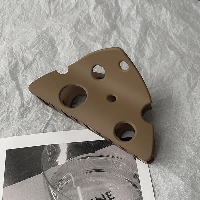 Women’s Cute Cheese Plastic Hair Claws