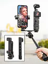 Portable Swivel Phone Holder Clip for DJI Osmo Pocket 3 Fill Light Tripod Clip