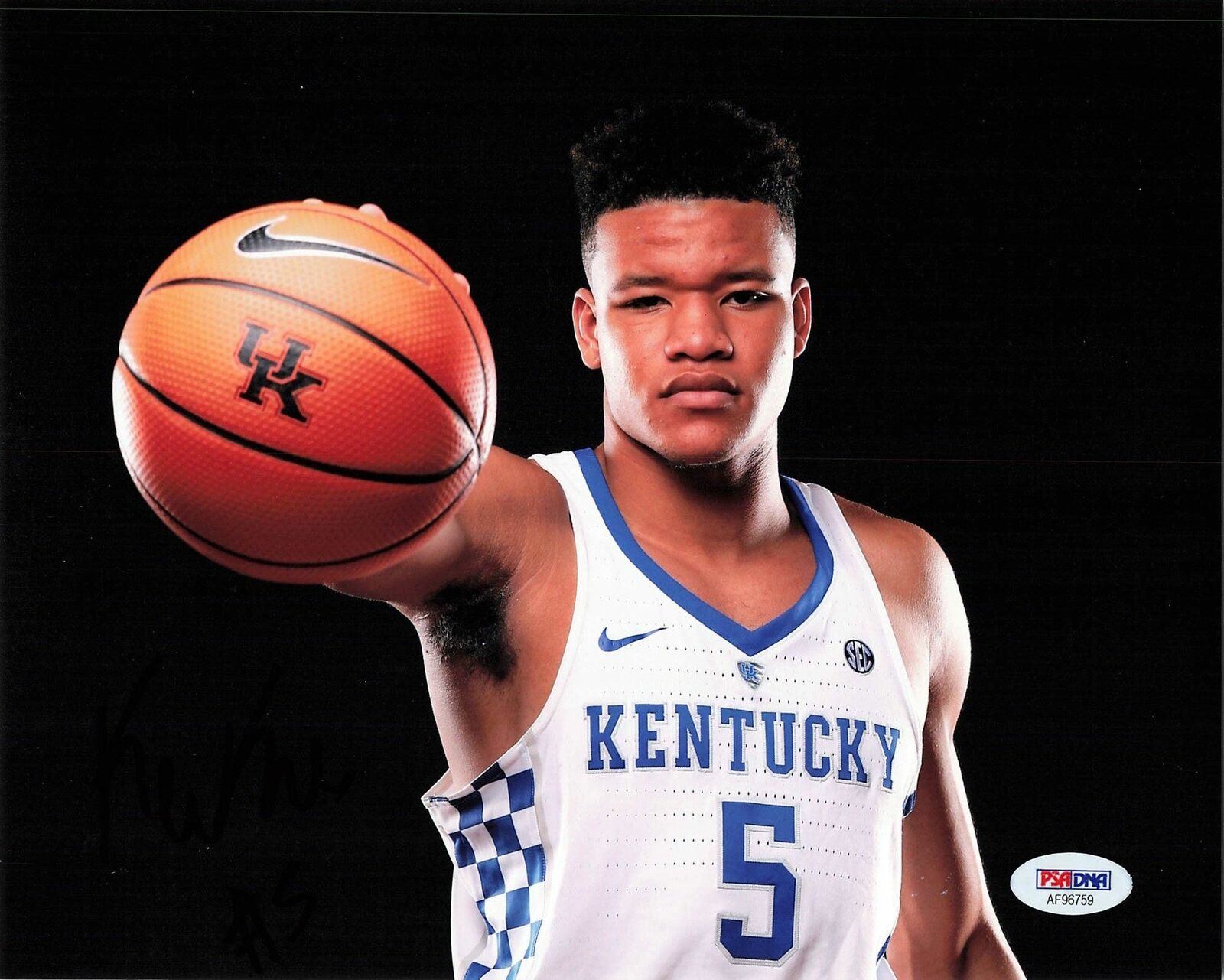 Kevin Knox 8x10 Photo Poster painting PSA/DNA Kentucky Wildcats Autographed