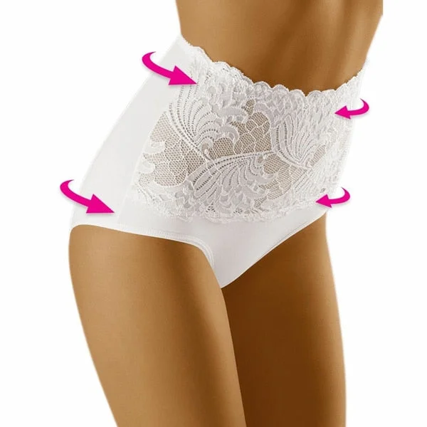 Sexy Women Shapwear Lace Waist Trainer Body Shaper Briefs Ladies Tummy Slim Control Body Shape Belly Belt Underwear Panty