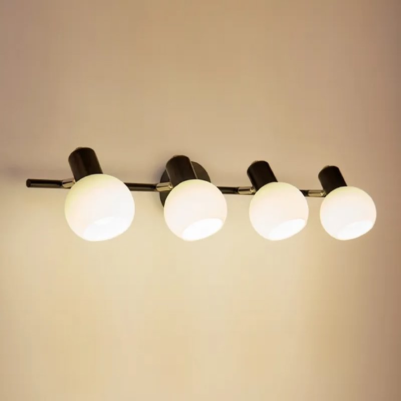  Modern White Globe Vanity Sconce JOSENART Josenart