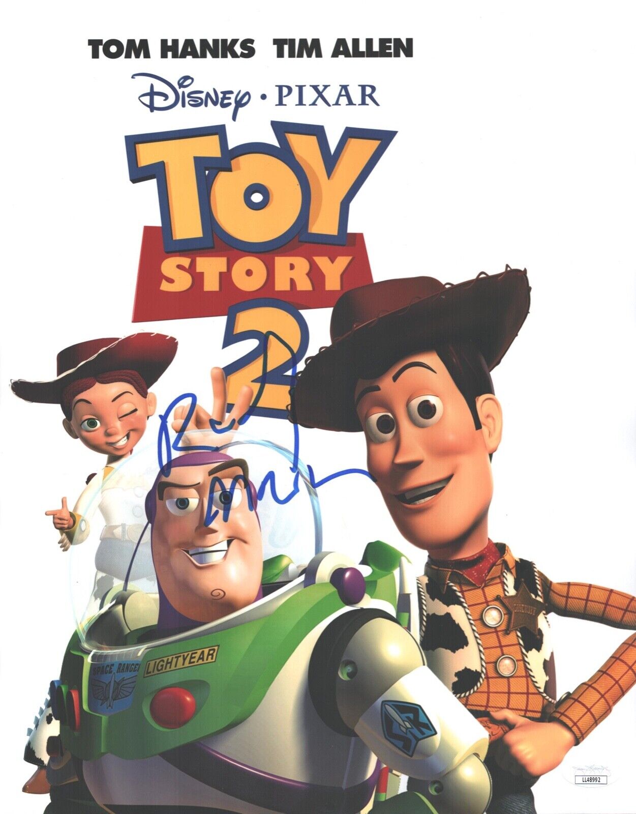 RANDY NEWMAN Signed 11x14 TOY STORY 2 Photo Poster painting Authentic Autograph JSA COA CERT