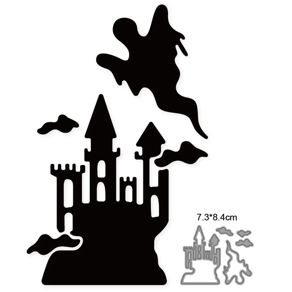 Customized Dies Halloween Bat Pumpkin Ghost Metal Cutting Dies Scrapbooking Dies For DIY Craft Paper Card Making Stencils Dies