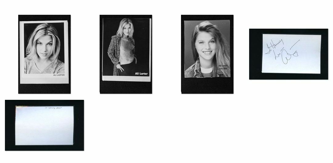 Ali Larter - Signed Autograph and Headshot Photo Poster painting set - Final Destination