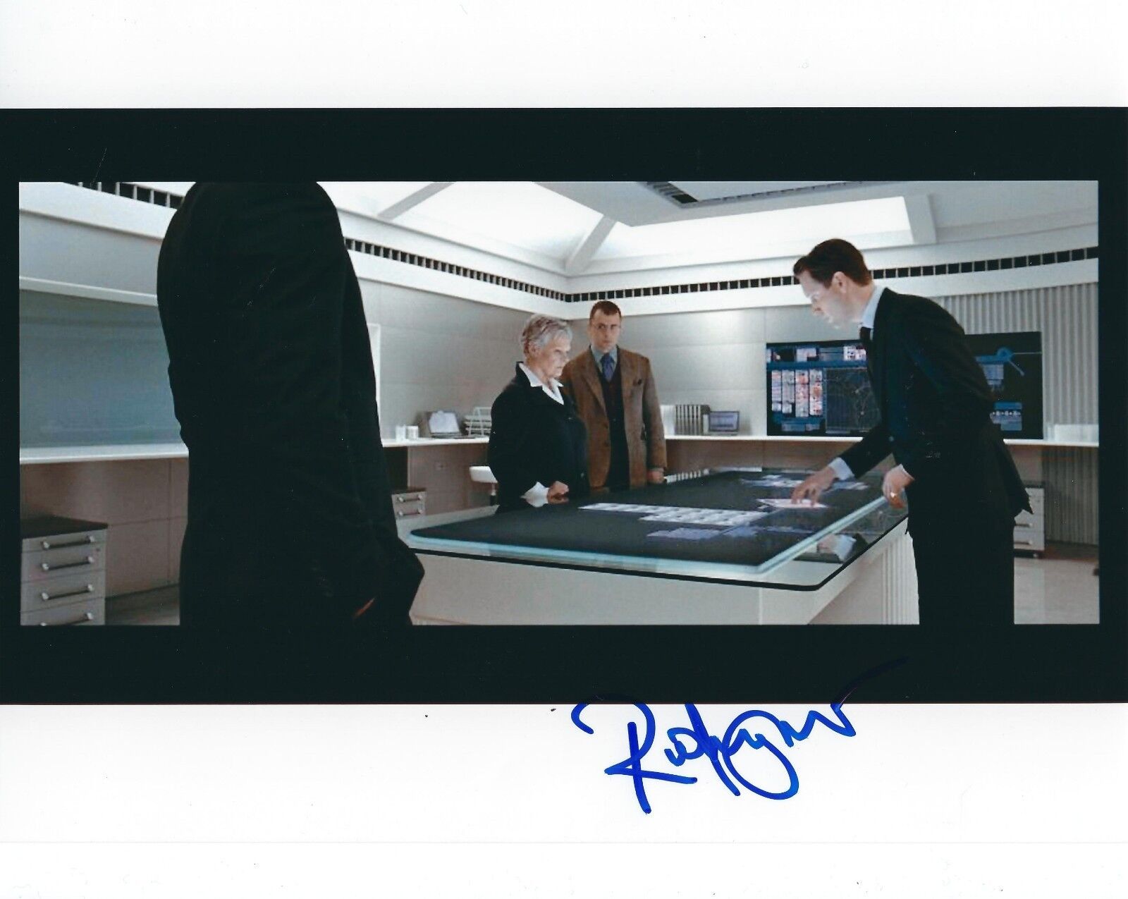 RUFUS WRIGHT SIGNED 007 JAMES BOND 8x10 Photo Poster paintingGRAPH - UACC & AFTAL RD AUTOGRAPH