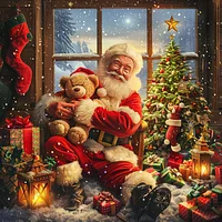 Santa&rsquo;s Workshop - Diamond Painting