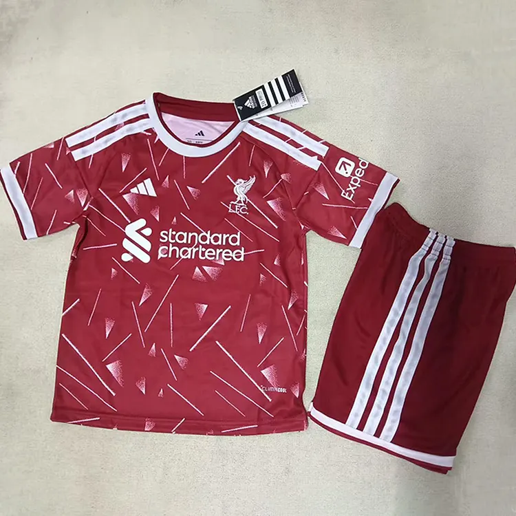 Kids Liverpool 26/27 Home Football Jersey 1:1 Thai Quality