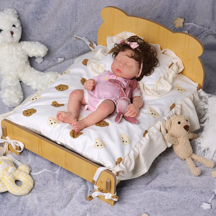 Babeside 12" - 20'' Reborn Baby Dolls Lovely And Comfy Baby Bed