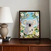 Diamond Painting-DIY Special Shaped Drill Pearl Painting Koala(30x40cm)