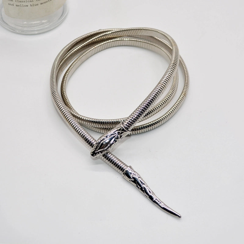 Hip-Hop Snake Metal Women’s Chain Belts