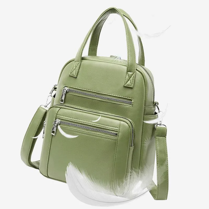 4 Way-use Classic Multi-pocket  Anti-theft Multifunctional CrossbodyBag