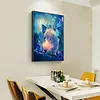 Diamond Painting -DIY Round Drill Kitten Flower