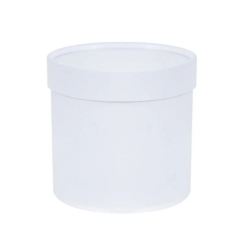 Flower Box Gift Packaging Boxes Portable Round Basket Storage Wedding Valentine's Day Rose Flower Decoration Birthday Gift