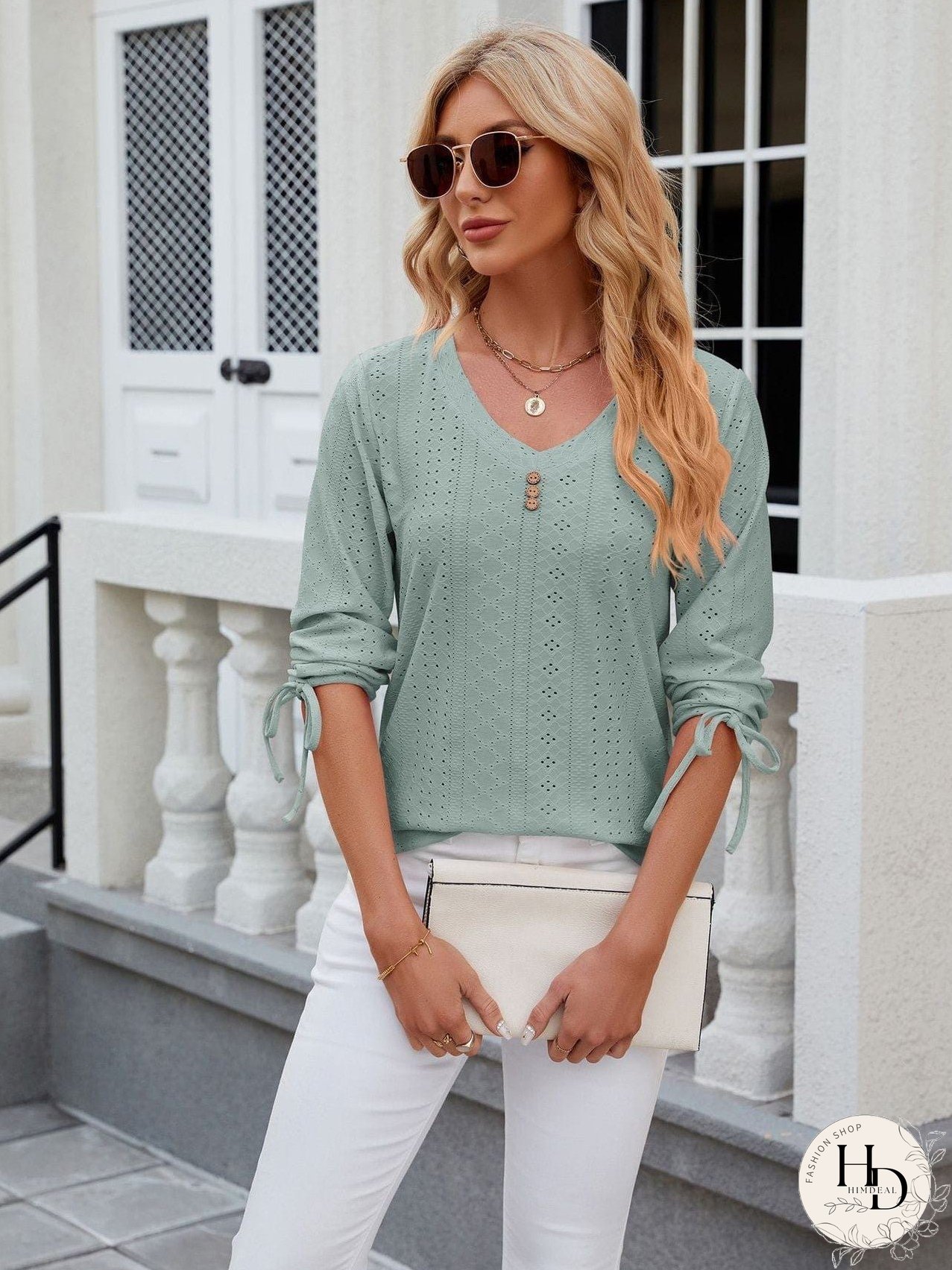 Versatile Knit Mock Neck T-Shirt