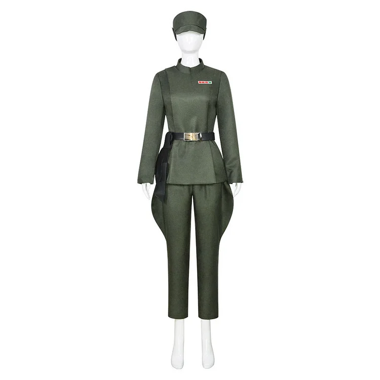 Imperial Officer Green Uniform Outfits Cosplay Costume Halloween Carnival Suit