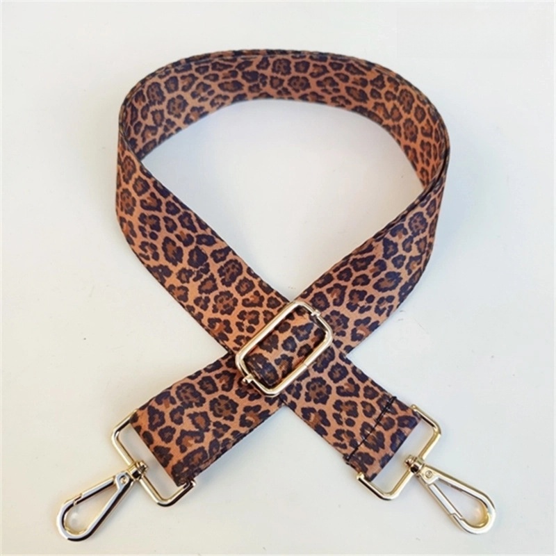 New Leopard Print Wide Shoulder Luggage Accessories Strap