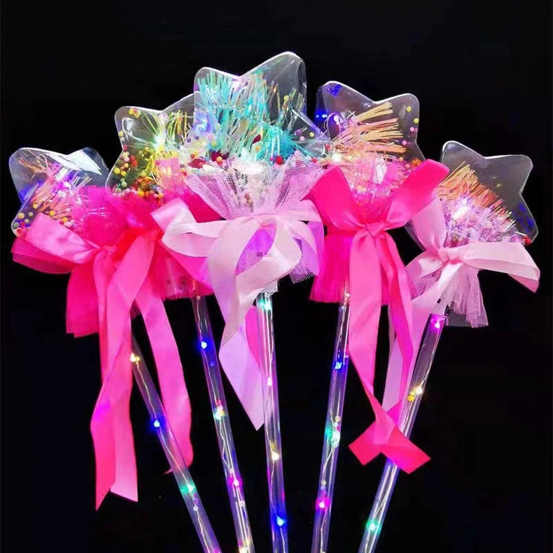 Handheld Butterfly Luminous Glow Stick Toy Light-emitting Sword Toy