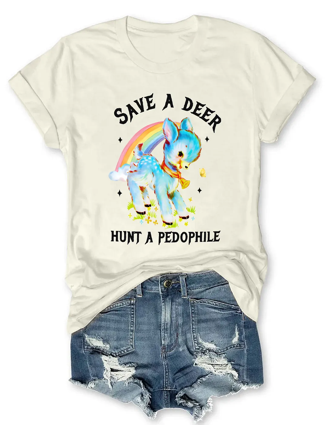 Save A Deer Hunt A Pedophile T-shirt