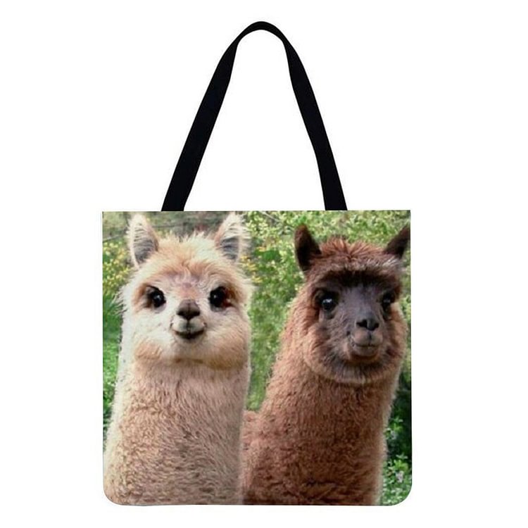 Alpaca - Linen Tote Bag