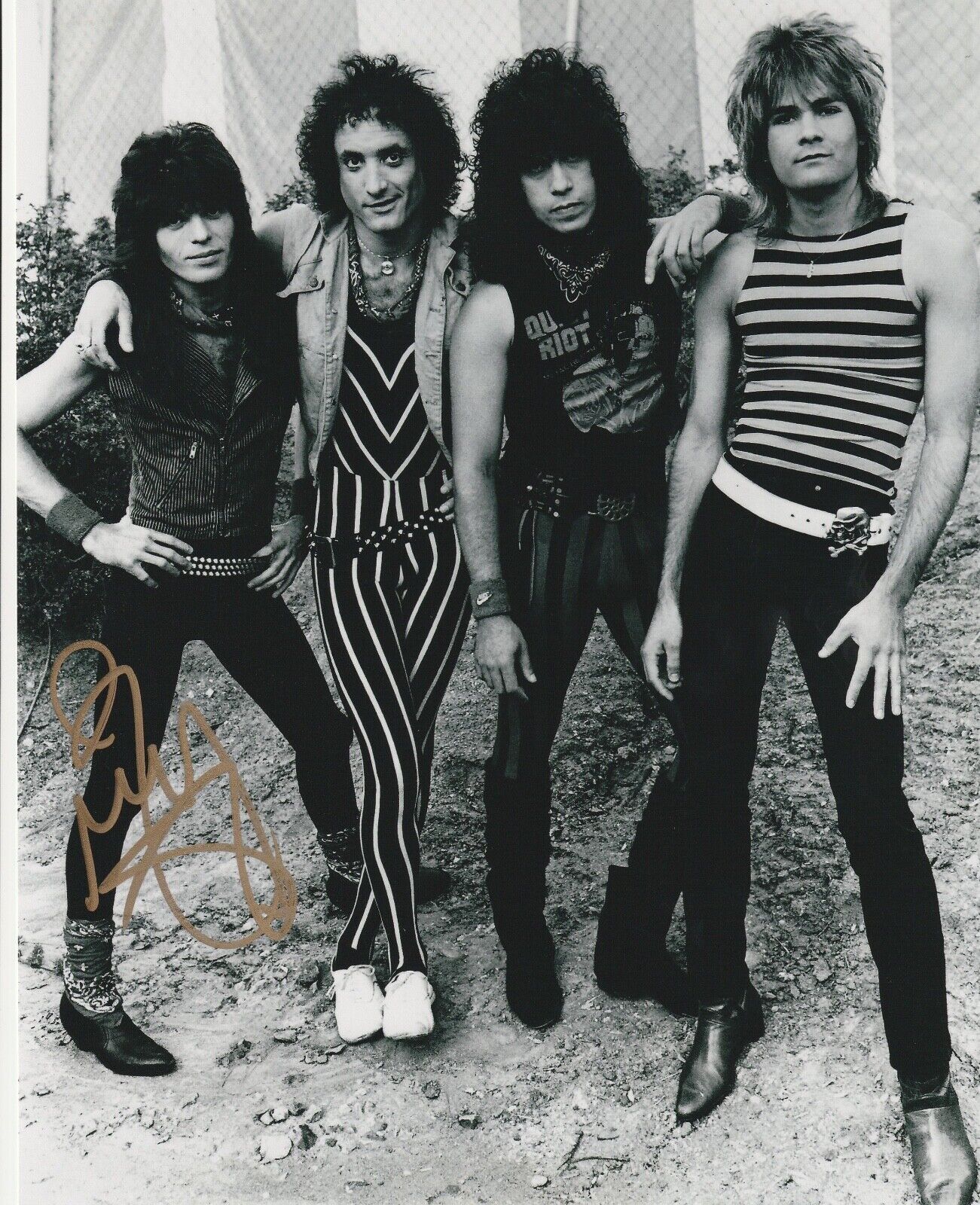 * RUDY SARZO * signed autographed 8x10 Photo Poster painting * QUIET RIOT * 10