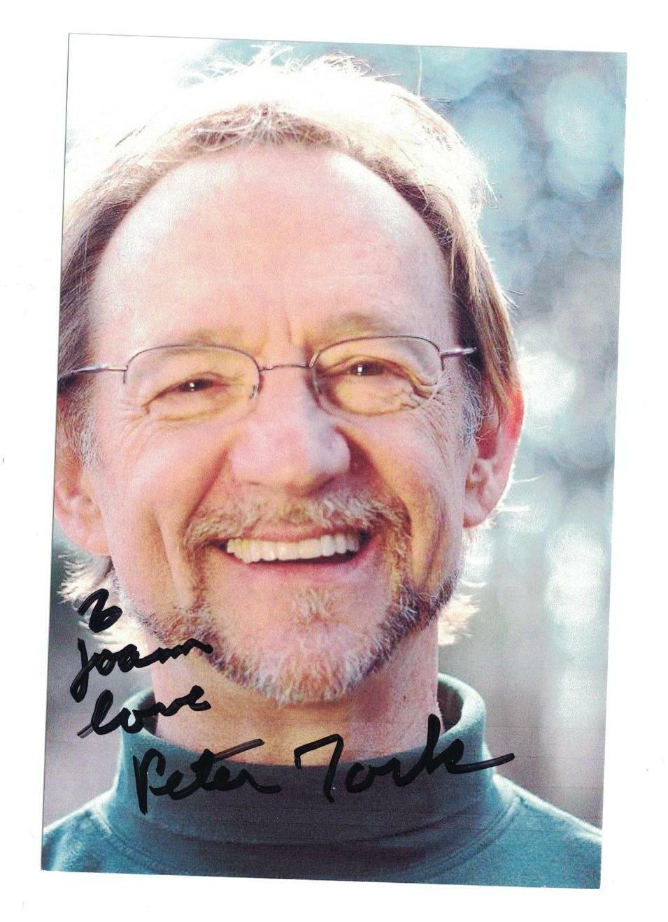 Peter Tork Signed Autographed 4x6 Photo Poster painting The Monkees Guitarist C