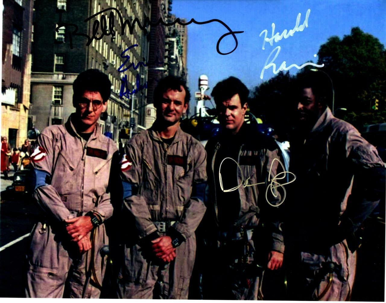 Bill Murray Hudson Ramis Aykroyd signed 11x14 Pic autographed Photo Poster painting Nice + COA