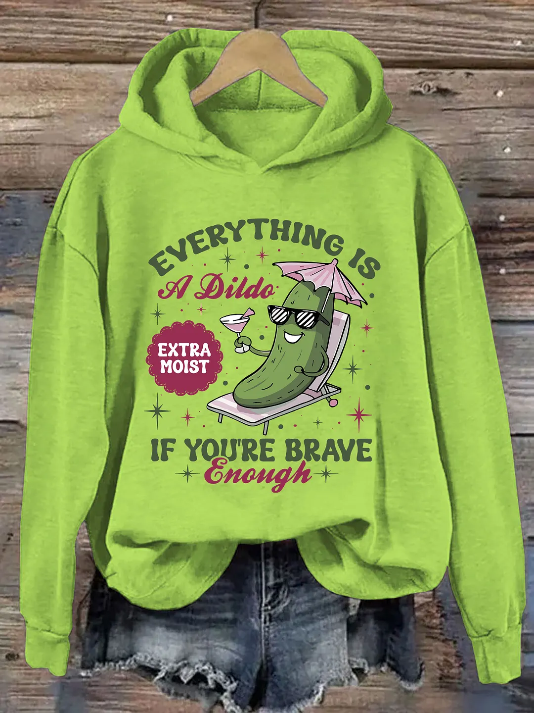 Everything Is If You're Brave Hoodie