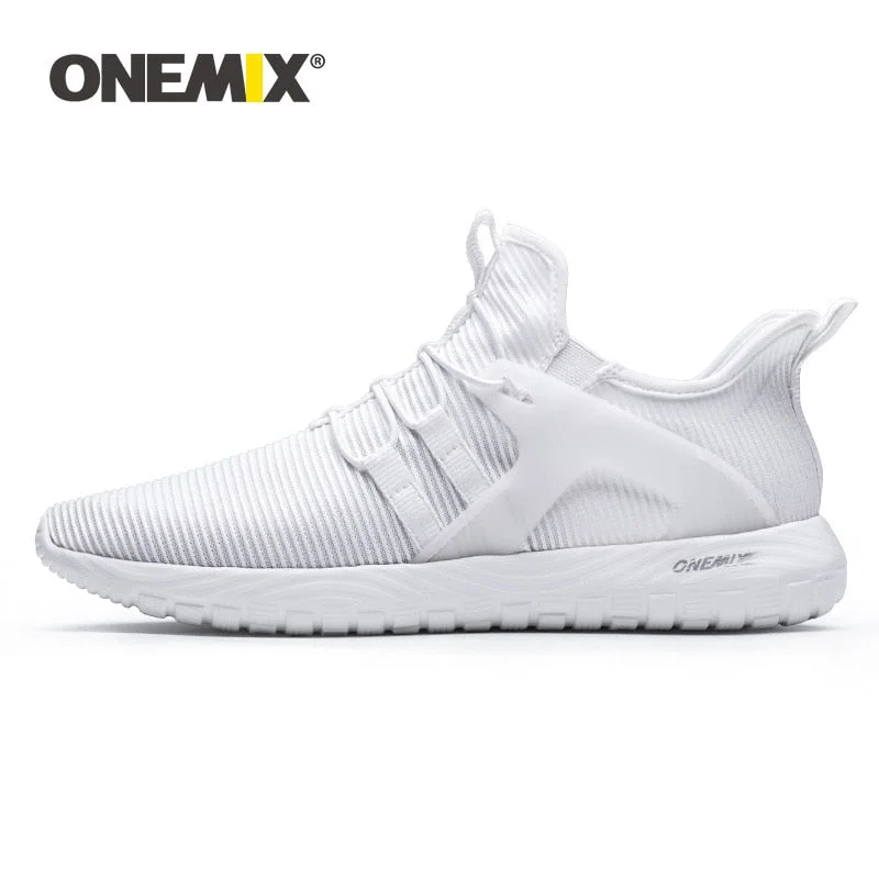 ONEMIX Unisex Sport Shoes Lightweight Breathable Air Mesh Running Sneakers Max Men Vulcanized Trainers Tennis Shoe