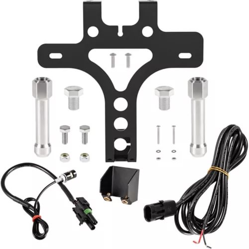 Dronehint Rear Spare Tire License Plate Relocation Kit For 2018 -2022 Jeep Wrangler JL JLU Parts