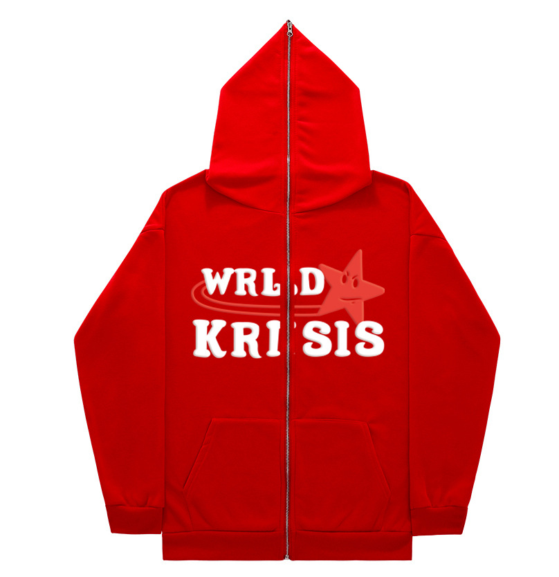 Full Zip Up Hoodie | Zip Up Hoodie Sweatshirt Oversized Streetwear Long ...