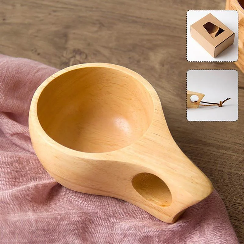 CLASSIC RUBBERWOOD MUG