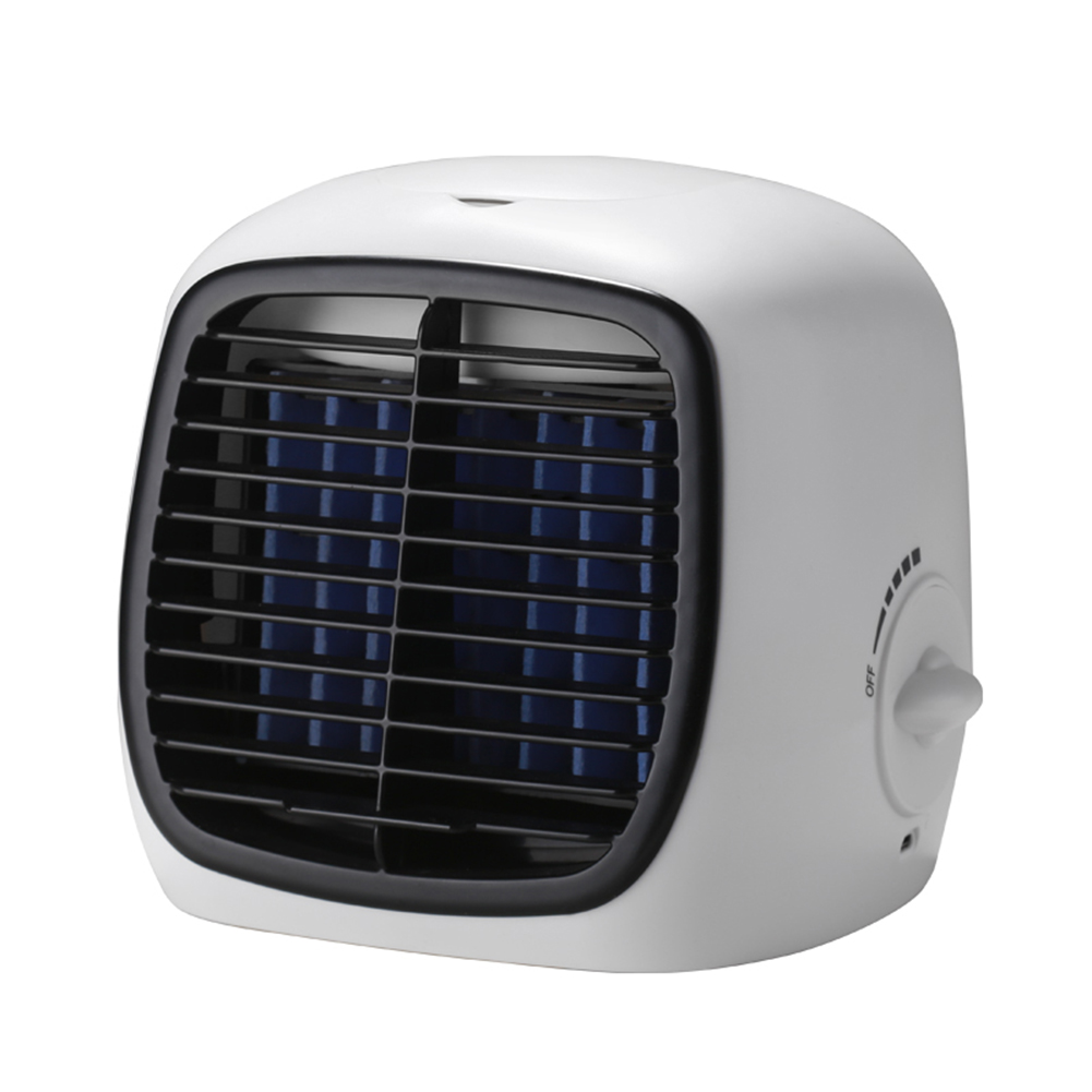 

Water Cooling Humidifier Air Cooler 3 in 1 Mini Desktop Air Conditioner Fan, 501 Original