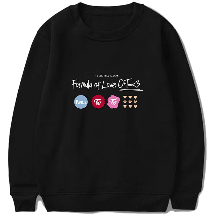 TWICE Formula of Love: O+T=3 Album Sweater