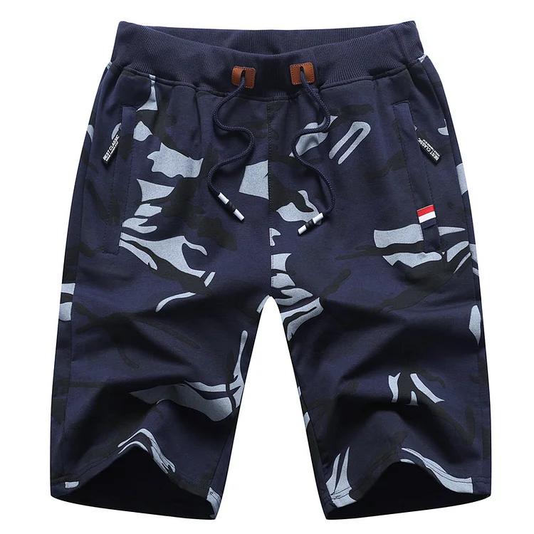 Men's camouflage casual shorts