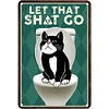 Cat - Vintage Metal Signs - 30*40cm