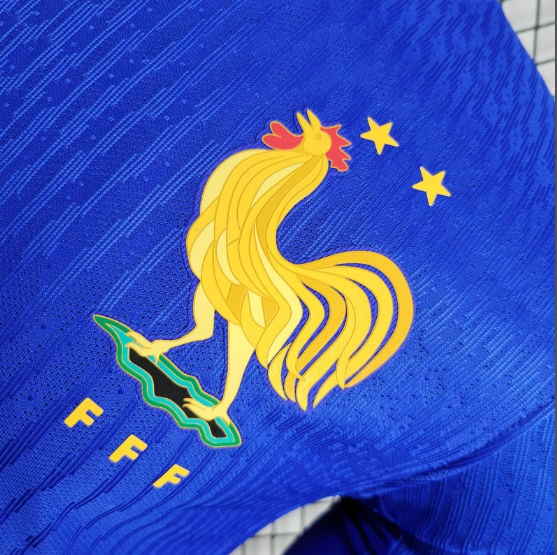 2024 France home Long sleeve Player version Football T-Shirt Thai Quality