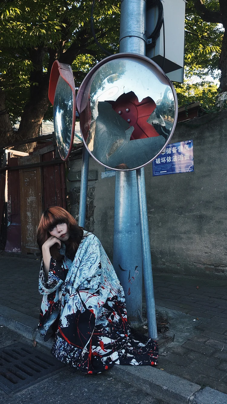 IDFK Kimono - 38 Recycled Water Bottles - White