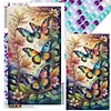Diamond Painting-DIY Full Round Drill Butterfly(70*40 CM)