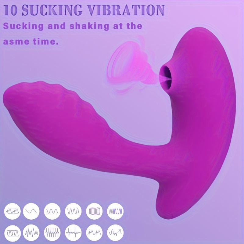 Remote Control Sucking Vibrator for Women