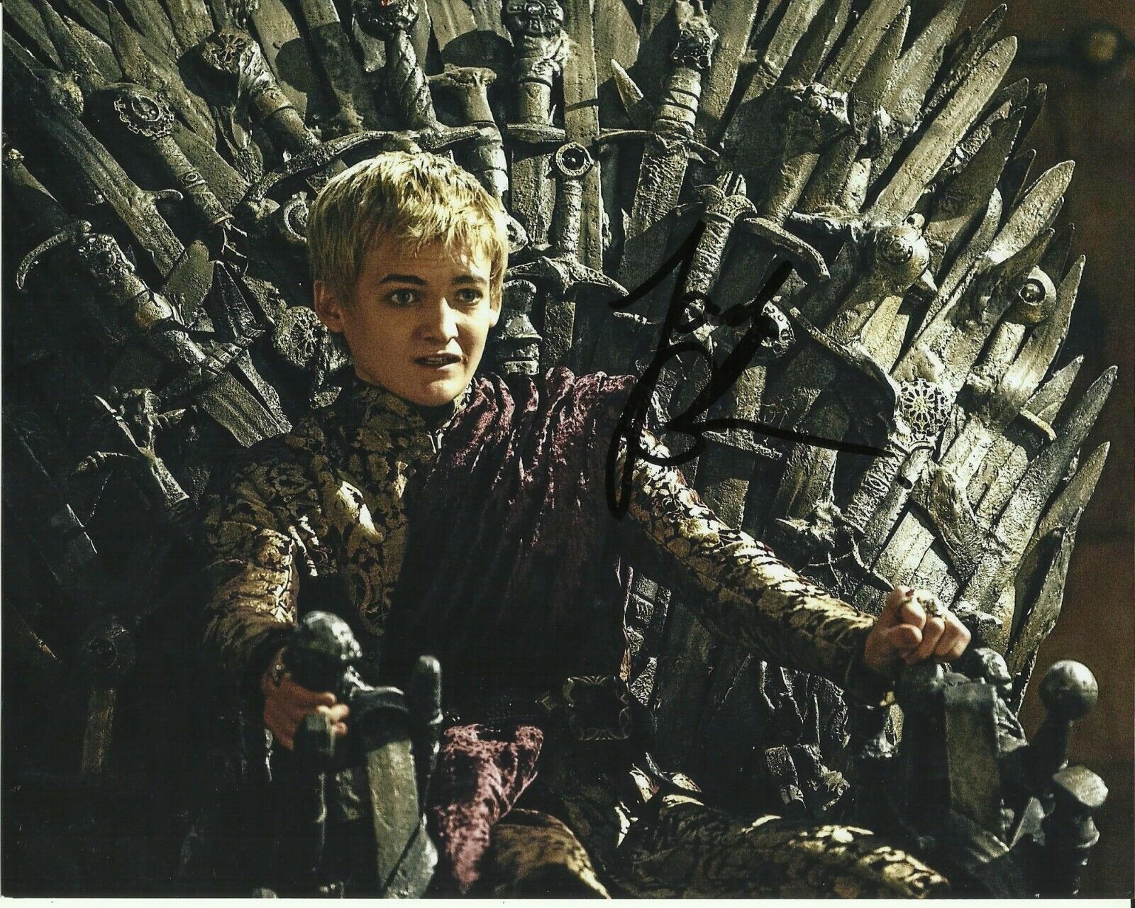 JACK GLEESON SIGNED GAME OF THRONES Photo Poster painting UACC REG 242 (2)