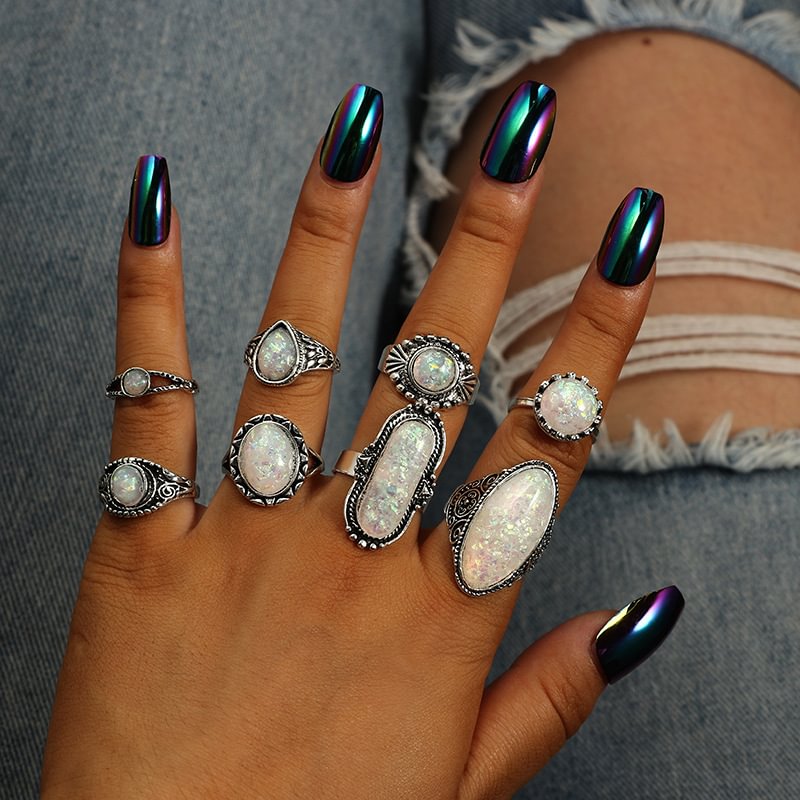 Opal Gemstone Ring