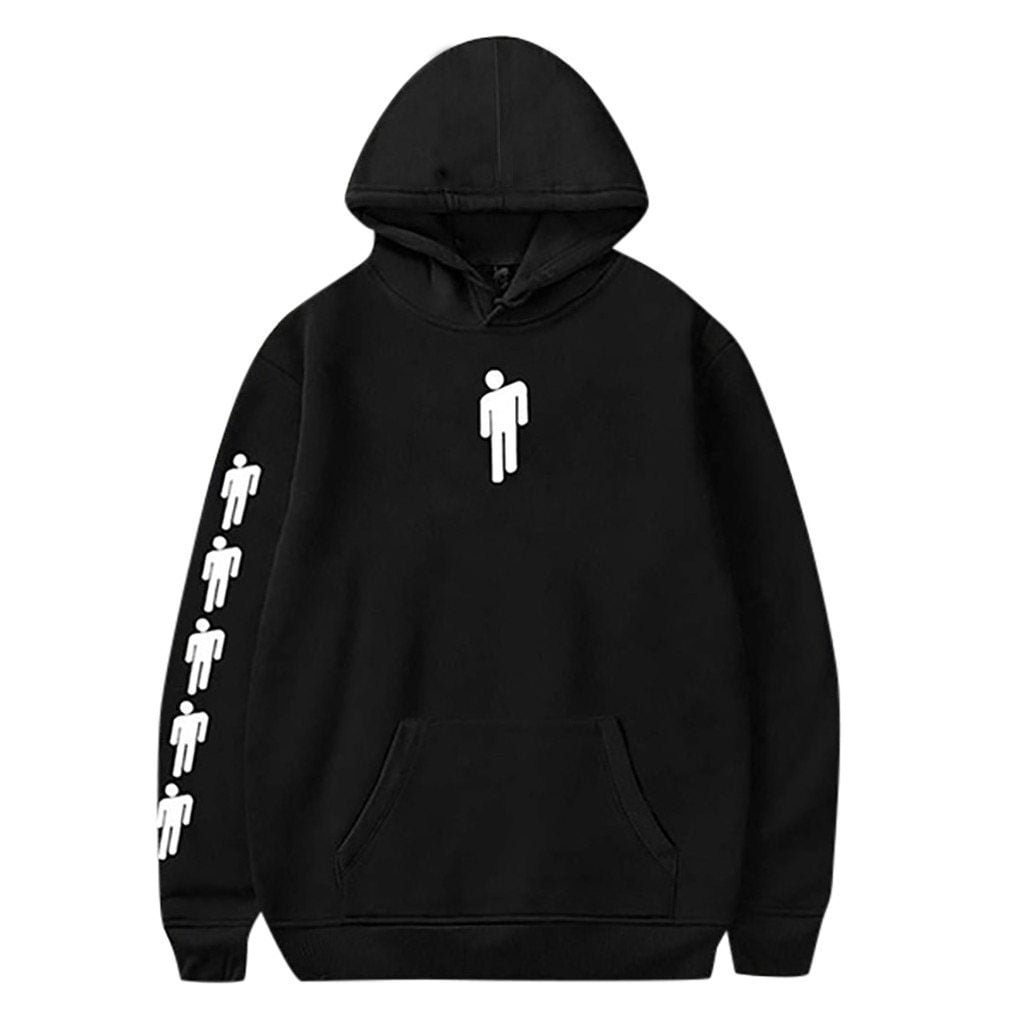 Printed Hoodies Billie Eilish Long Sleeve Hoody Casual Trendy Streetwear Hoodies