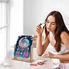 (US Local)DIY Dream Catcher Diamond Painting Kit Rotatable Mirror Diamond Art Jewelry Box