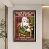 That'S What I Do I Read Books I Drink Wine And I Know Things-11CT Stamped Cross Stitch 40*60cm tapestrymarket