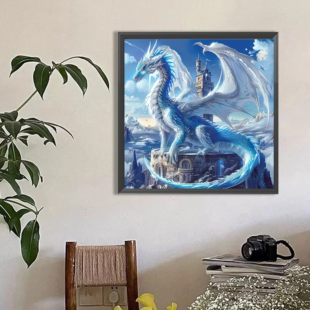Diamond Painting - Full Round Drill - Dragon(Canvas|40*40cm)